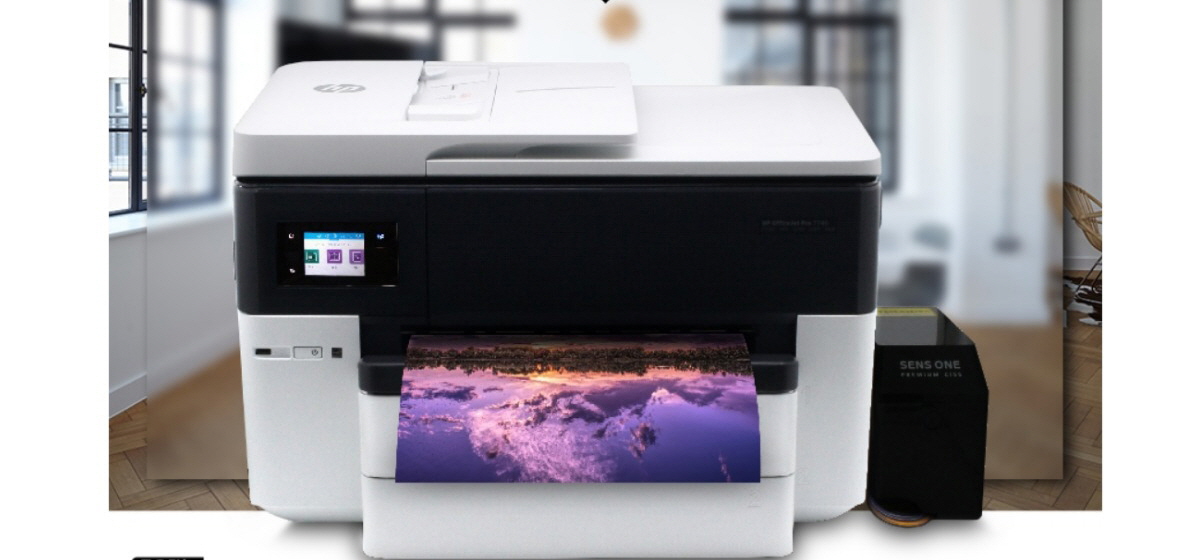 HP PageWide Pro 7740 제품 사진